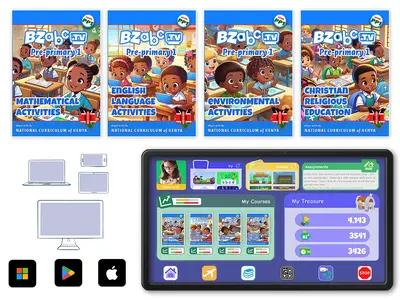 BZabc app mini-lesson and CBC workbook example